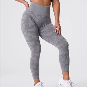 NVGTN grey camo seamless leggings
